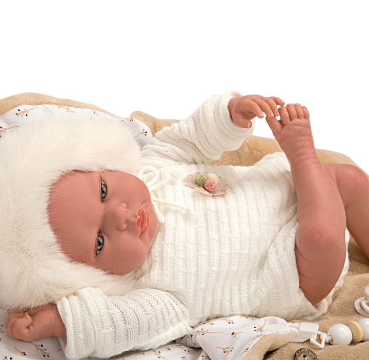 Arias Reborn Doll Alejandra with Carrycot Dolls Arias 