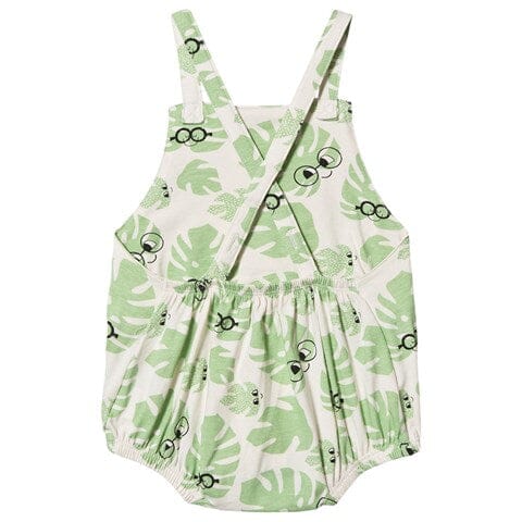 Bahama Leaf Bubble Romper Baby One-Pieces The Bonnie Mob 