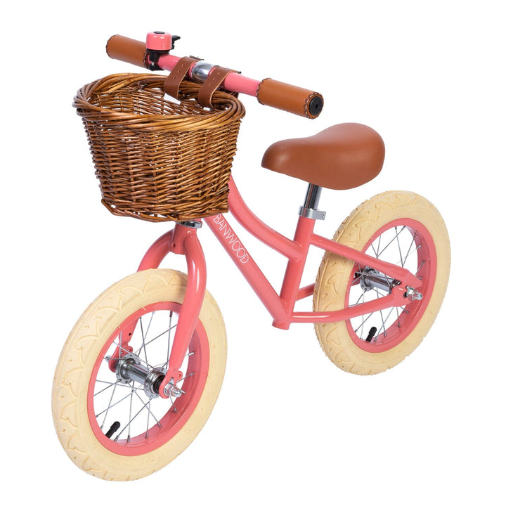 Banwood First Go Balance Bike - Coral Balance Bike Banwood 