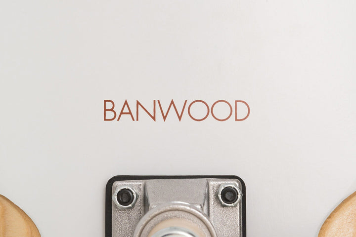 Banwood White Skateboard Skateboard Banwood 