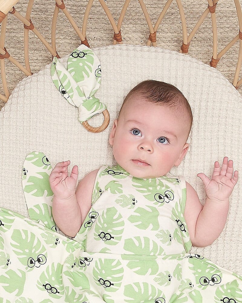 Copacabana Leaf Teething Ring Pacifiers & Teethers The Bonnie Mob 