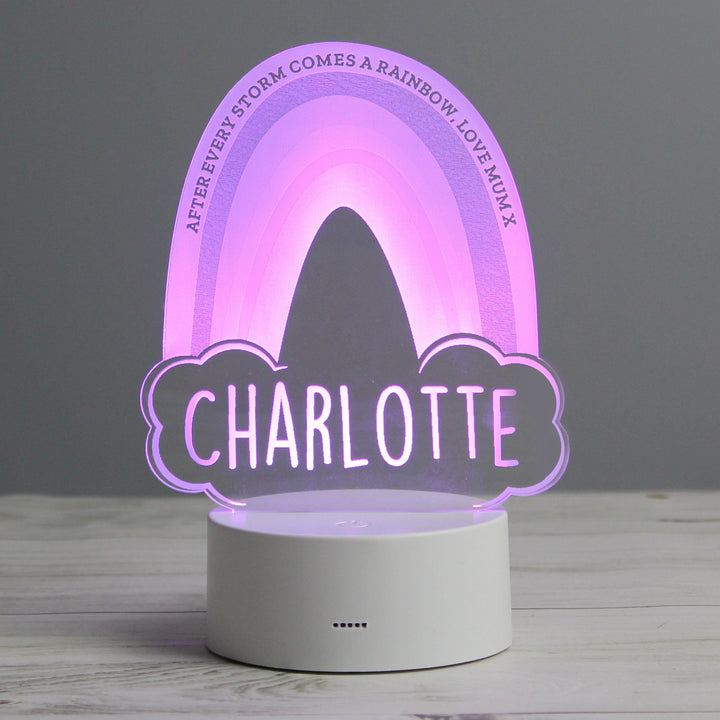 Customisable Rainbow LED Night Light for a Colorful Nighttime Experience Night Lights Mini Bee 