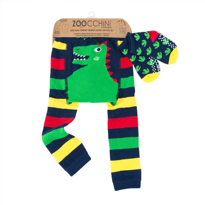 Dinosaur Baby Legging & Socks Set Baby & Toddler Socks & Tights Zoocchini 