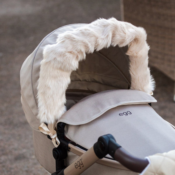 Fur hood 2025 for mothercare pram