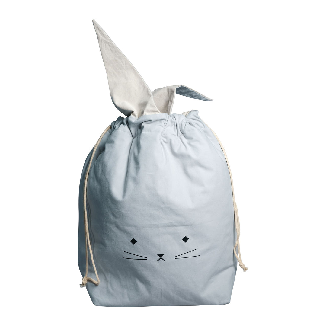 Foggy Blue Cat Storage Bag Baby Mobile Accessories Fabelab 