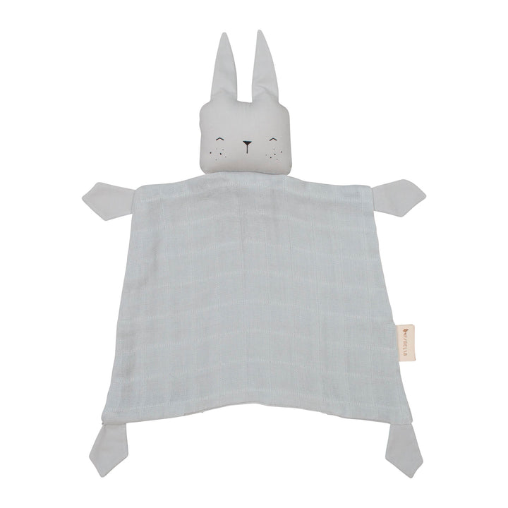 Ice Grey Bunny Cuddle Comforter Baby Soothers Fabelab 