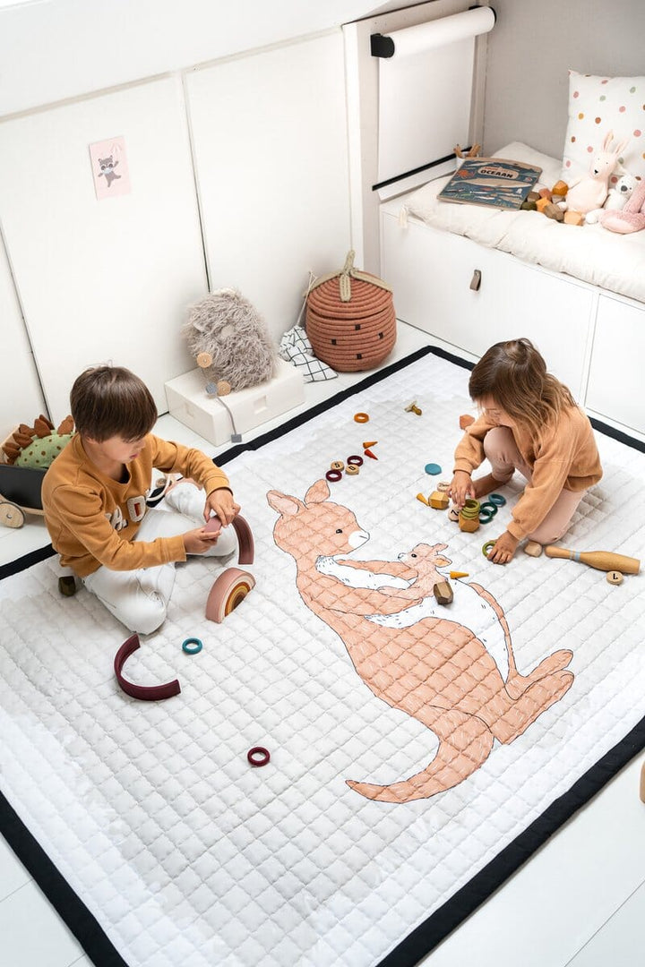 Kangaroo and Baby Playmat Play Mats Love By Lily 