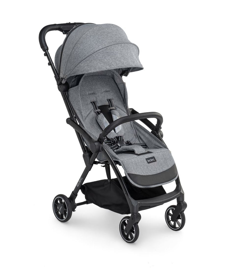 Leclerc Baby Influencer Stroller - Grey Melange Baby Stollers Leclerc Baby 
