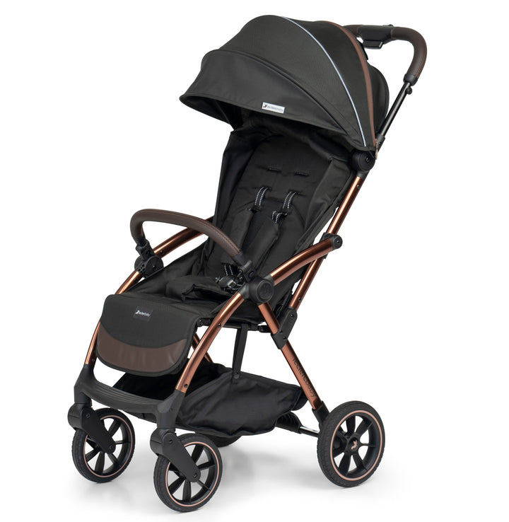 Leclerc Baby Influencer XL Stroller - Black Brown Baby Stollers Leclerc Baby 