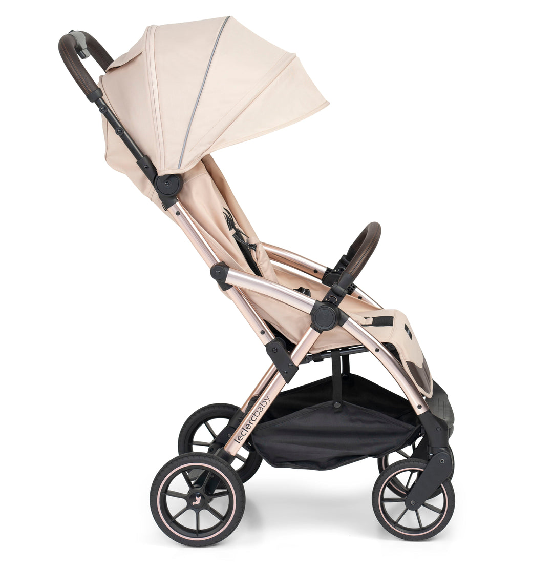 Leclerc Baby Influencer XL Stroller - Sand Chocolate Baby Stollers Leclerc Baby 