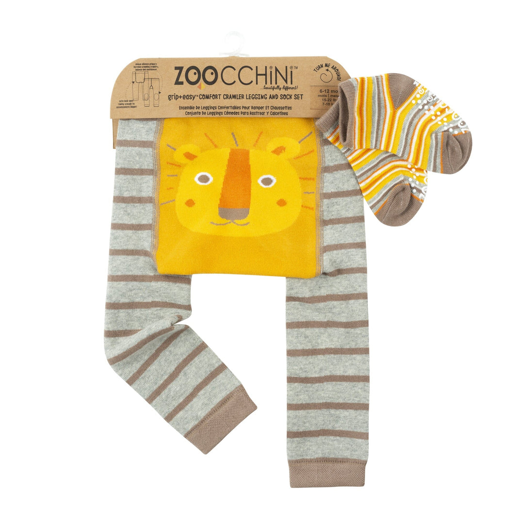 Leo The Lion Baby Legging & Socks Set Baby & Toddler Socks & Tights Zoocchini 