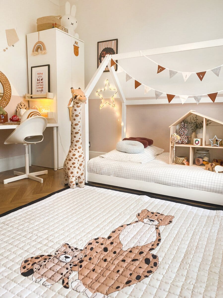 Leopard and Baby Playmat Play Mats Love By Lily 