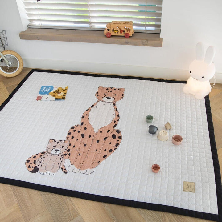Leopard and Baby Playmat Play Mats Love By Lily 