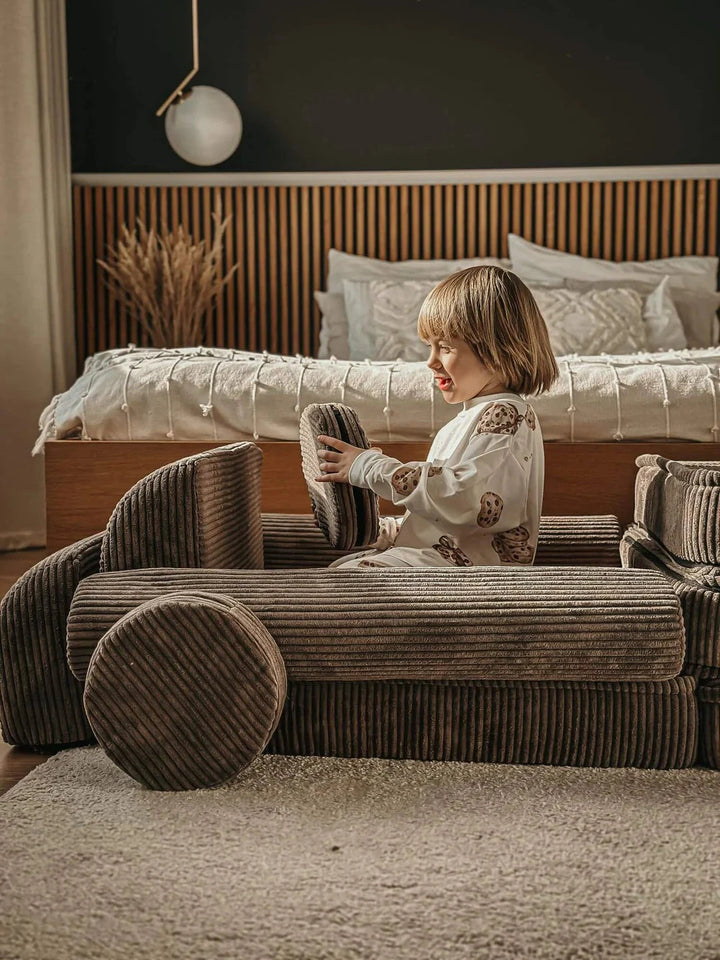 MeowBaby Premium Corduroy Kids' Sofa Sofa MeowBaby 