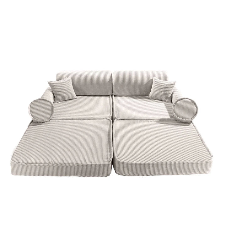 MeowBaby Premium Corduroy Kids' Sofa Sofa MeowBaby 