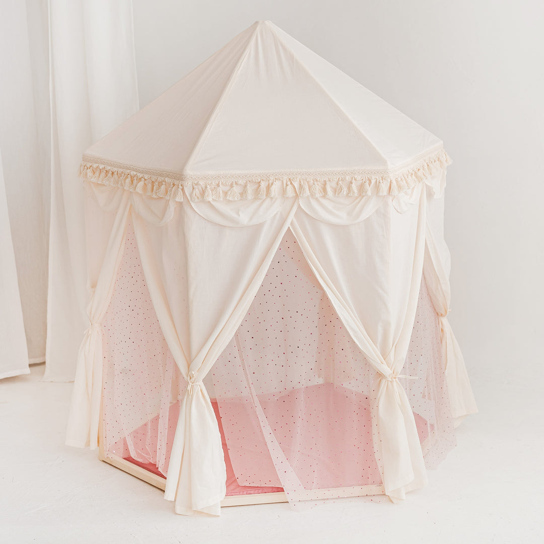 MINICAMP Boho Indoor Playhouse Tent in Pavilion Shape Teepee minicamp 