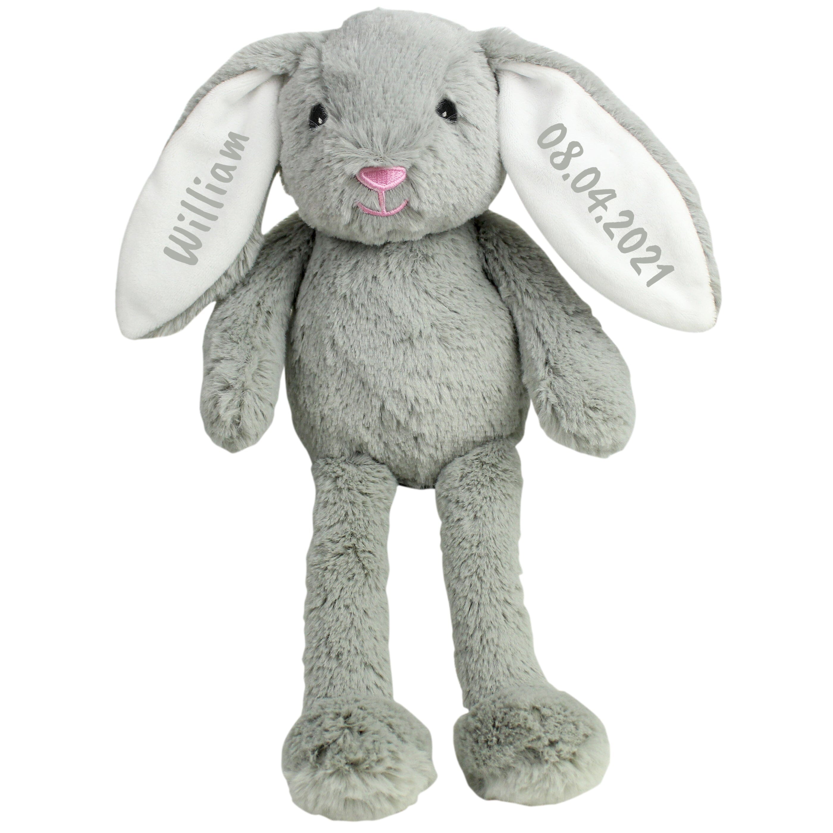 Personalised bunny soft toy new arrivals