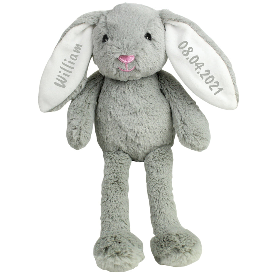 Personalised Bunny Rabbit Soft Toy Baby Activity Toys Mini Bee 