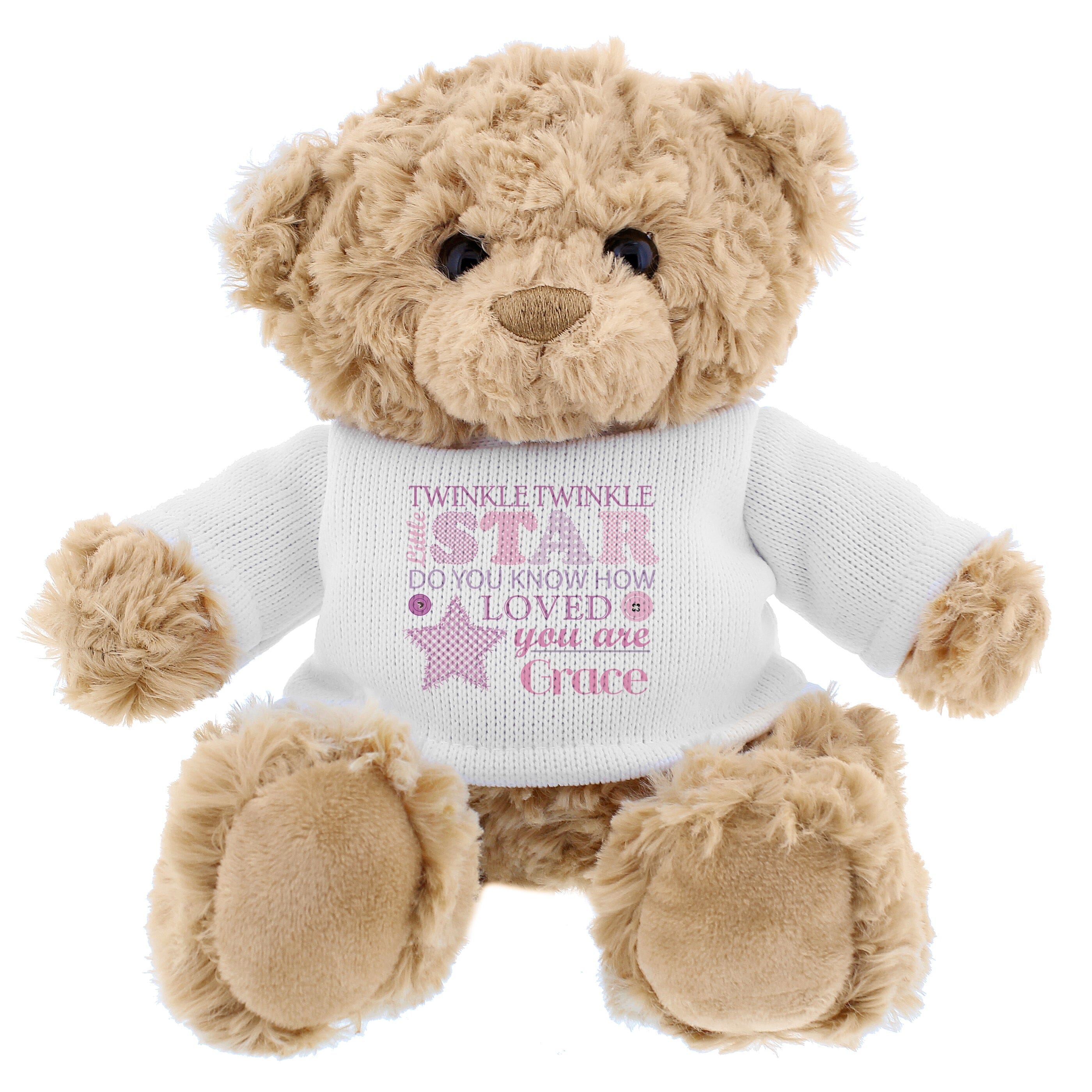 Personalized teddy bear store for baby girl