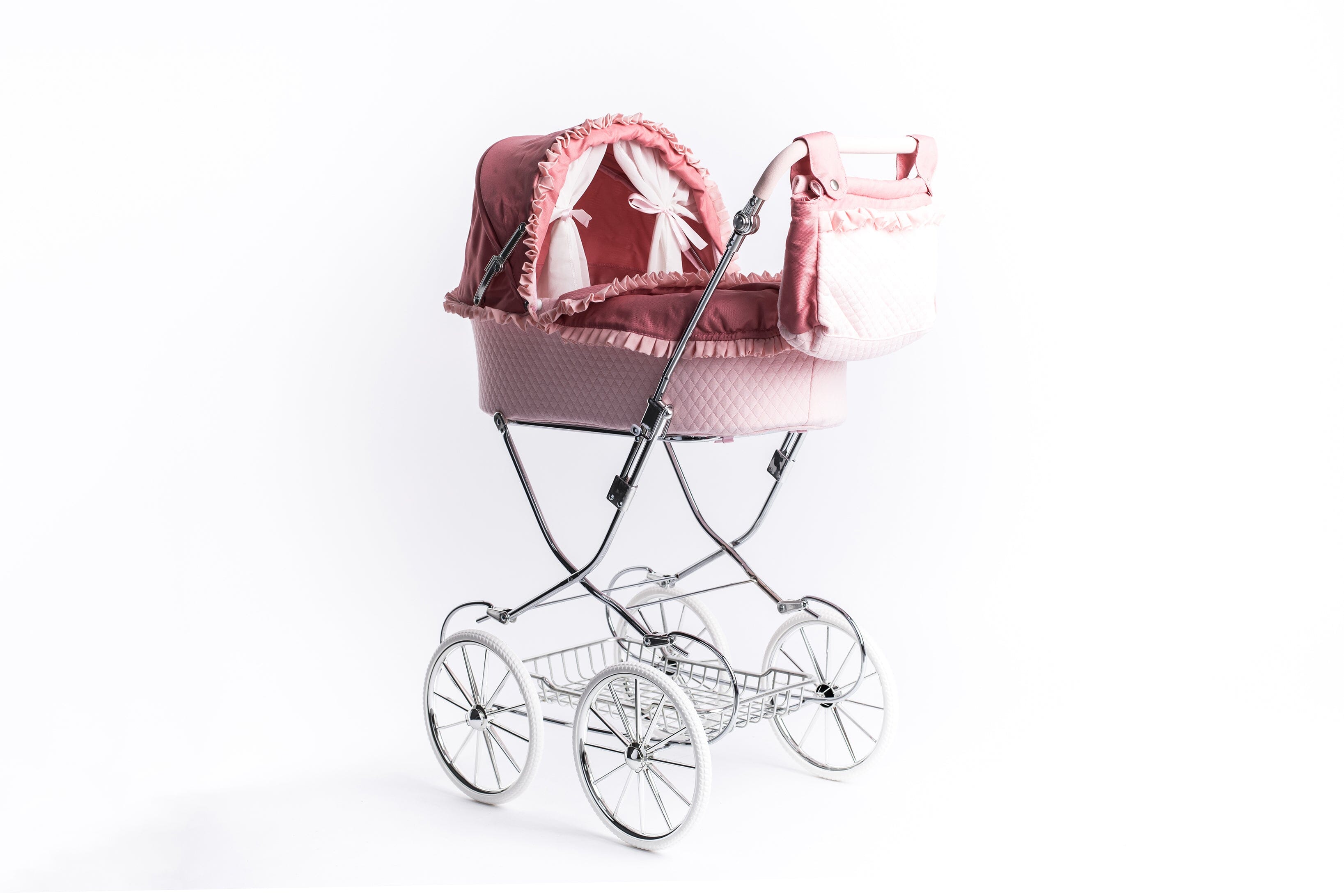 Roma Annie Pink Classic Dolls Pram Timeless Elegance for Every Age Mini Bee