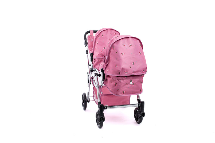 Roma Darcie Pink Twins Dolls Pram Dolls Pram Roma 