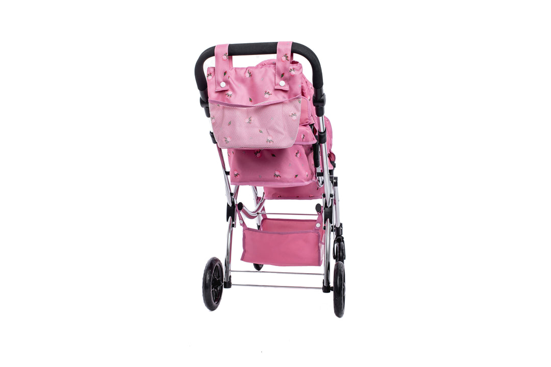 Roma Darcie Pink Twins Dolls Pram Dolls Pram Roma 