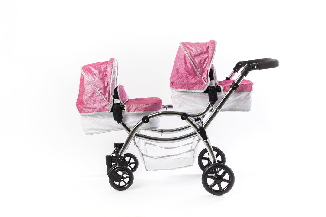 Roma Stephanie Twin Dolls Pram Dolls Pram Roma 