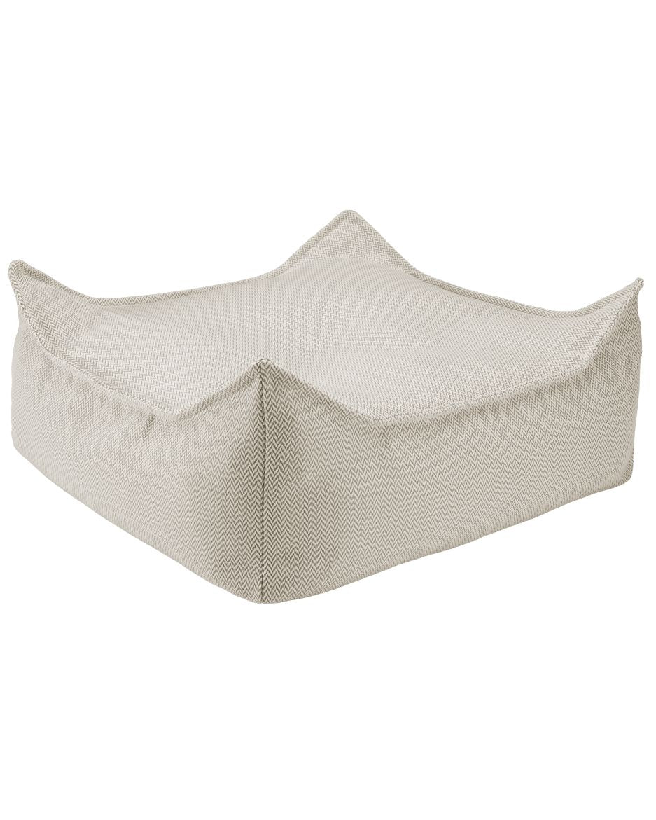 Wigiwama Azure Outdoor Square Ottoman Floor Chairs Wigiwama Terra 