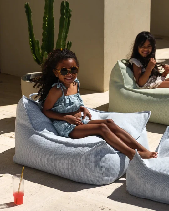 Wigiwama Outdoor Beanbag Chair Mini Bee Floor Chairs