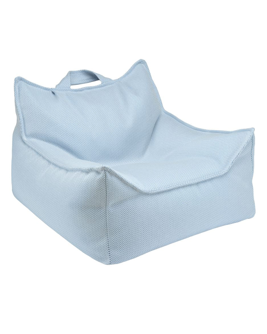 Wigiwama Outdoor Beanbag Chair Floor Chairs Wigiwama Azure 