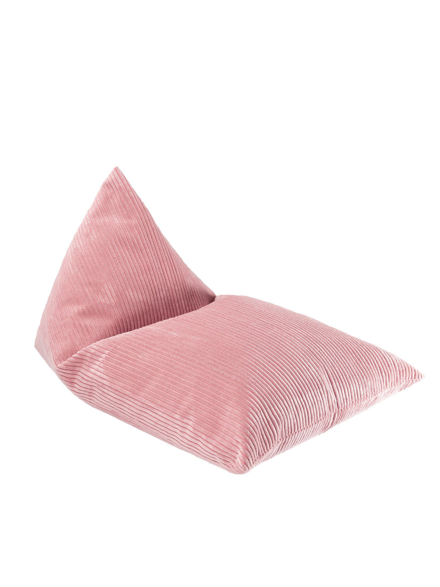 Wigiwama Pink Mousse Big Beanbag Lounger Bean Bag Chair Wigiwama 